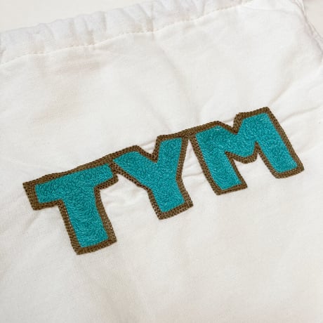 きんちゃく 中　"TYM" 富山 刺繍