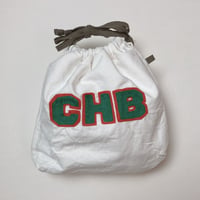 きんちゃく 中　"CHB" 千葉 刺繍