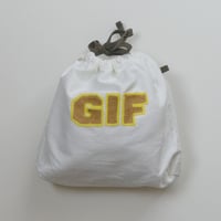 きんちゃく 中　"GIF" 岐阜 刺繍