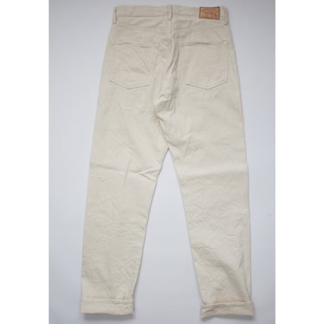 Lot.120W / Button fly White Jeans Line 2 Straight