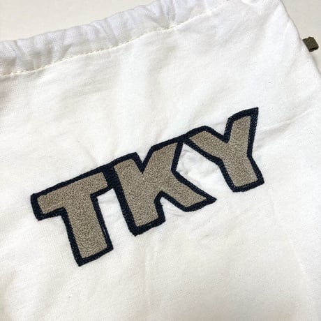 きんちゃく 中　"TKY" 東京 刺繍