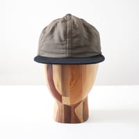 2 TONE CAP Olive x Black / 2トーンキャップ オリーブxブラック
