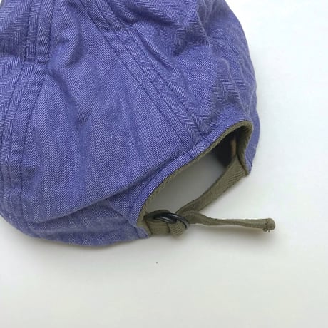 HBT CAP / ヘリンボーンキャップ <ブルー>