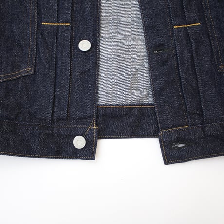Lot.7110 / 2 Pockets Solid Denim Jacket