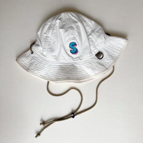 WHITE HAT / ホワイトハット <"S"/"R"/"T"刺繍>