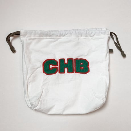 きんちゃく 中　"CHB" 千葉 刺繍