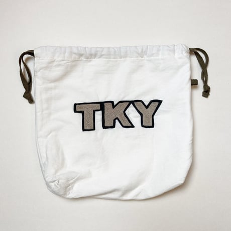 きんちゃく 中　"TKY" 東京 刺繍