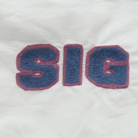 きんちゃく 中　"SIG" 滋賀 刺繍