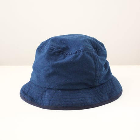 BUCKET HAT / バケットハット天然藍染め <無地>