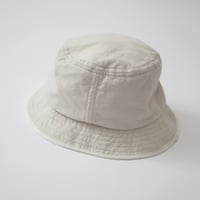 HBT BUCKET HAT / ヘリンボーン バケットハット <アイボリー>