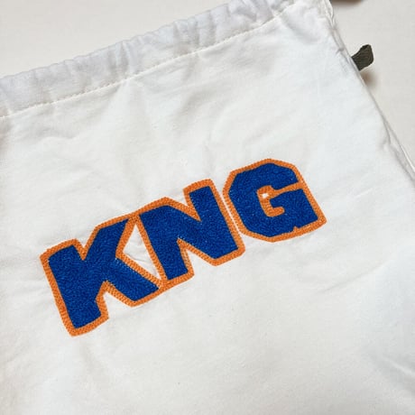 きんちゃく 中　"KNG" 神奈川 刺繍