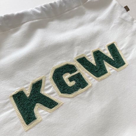 きんちゃく 中　"KGW" 香川 刺繍