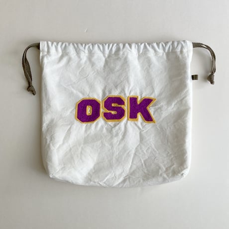 きんちゃく 中　"OSK" 大阪 刺繍