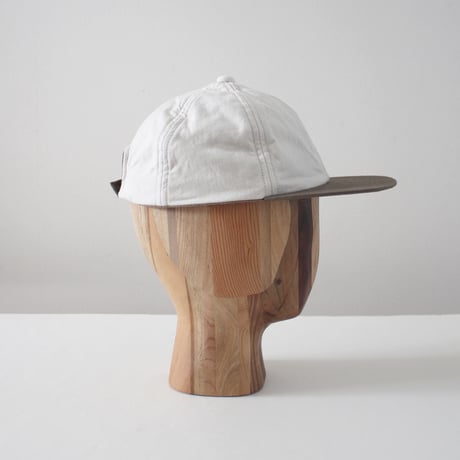 2 TONE CAP Ivory x Olive / 2トーンキャップ アイボリーxオリーブ