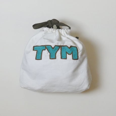 きんちゃく 中　"TYM" 富山 刺繍