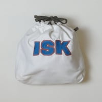きんちゃく 中　"ISK" 石川 刺繍