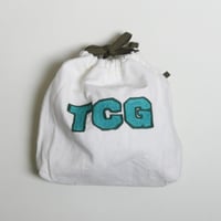 きんちゃく 中　"TCG" 栃木 刺繍