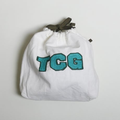 きんちゃく 中　"TCG" 栃木 刺繍