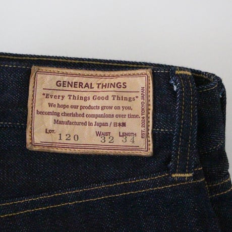 Lot.120 / Button fly Jeans Line 2 Straight