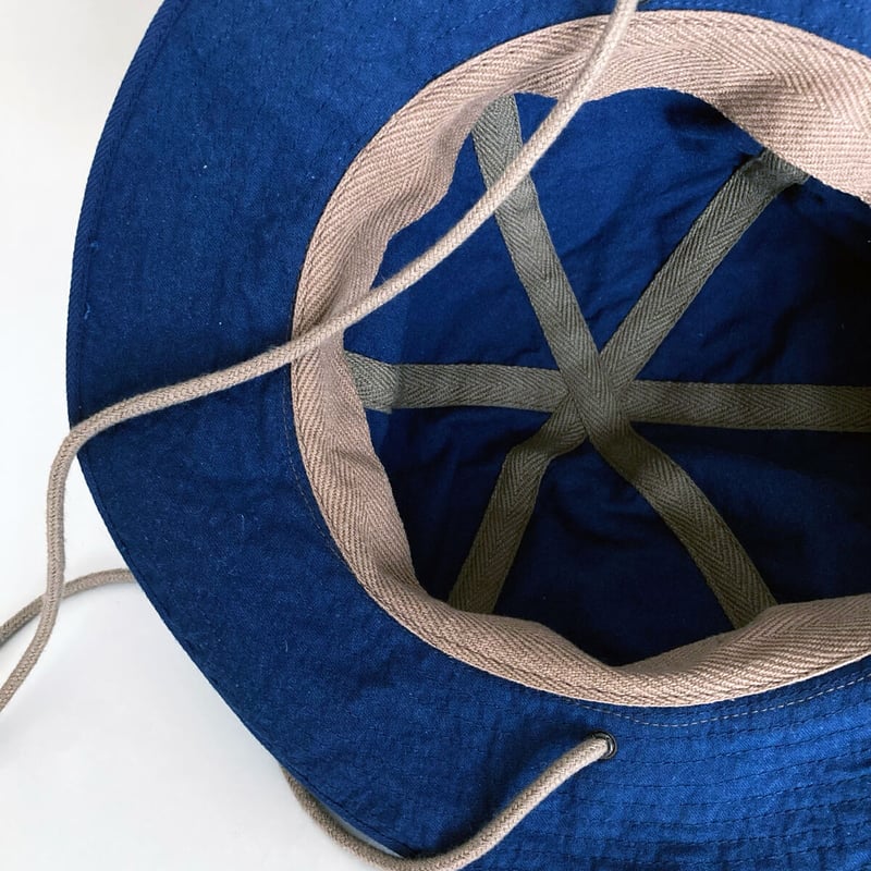 INDIGO HAT / 本藍染めハット <無地> | GENERAL THINGS