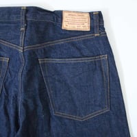 Lot.120A / Plain Denim / Button fly Jeans Line 2 Straight