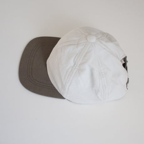 2 TONE CAP Ivory x Olive / 2トーンキャップ アイボリーxオリーブ