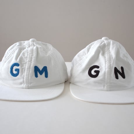 WHITE CAP "GN" / ホワイトキャップ<GN刺繍>