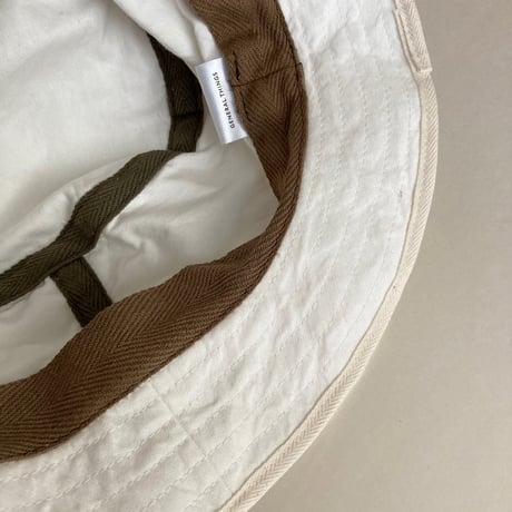 BUCKET HAT / バケットハット <ホワイト>