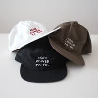 "MPTY" CAP  / <MORE POWER TO YOU刺繍>
