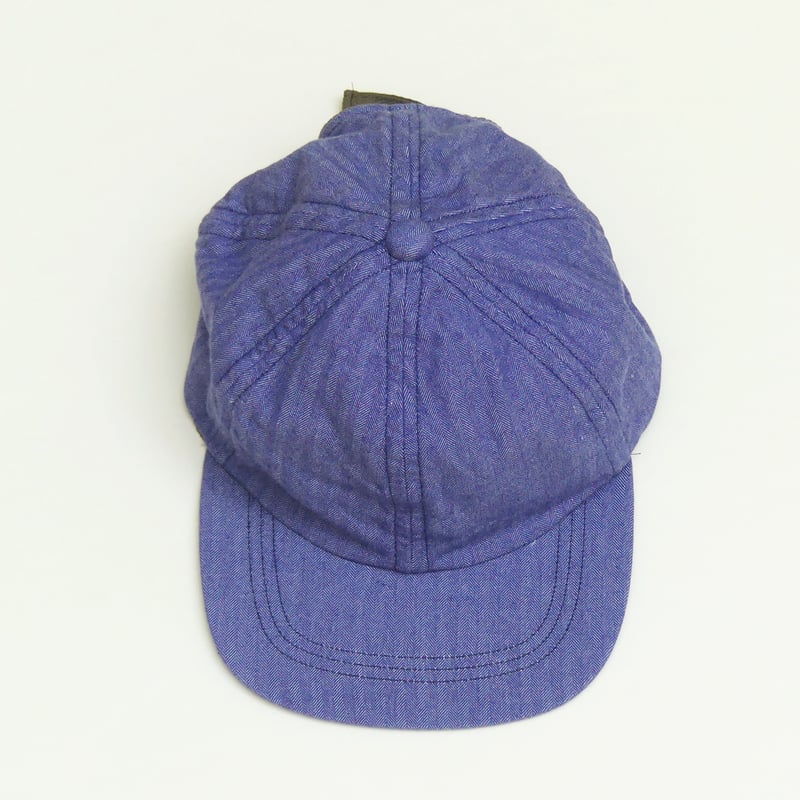 HBT CAP / ヘリンボーンキャップ <ブルー> | GENERAL THINGS