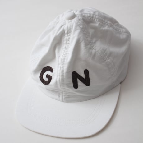 WHITE CAP "GN" / ホワイトキャップ<GN刺繍>