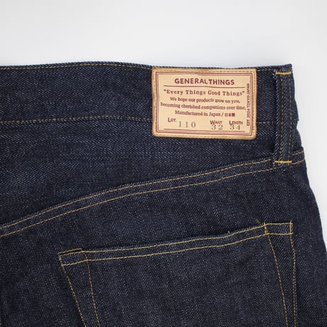 Lot.110 / Button fly Jeans Line 1 Straight