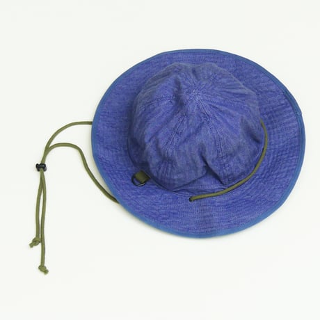 OUTDOOR HAT / ヘリンボーン ＜ブルー＞