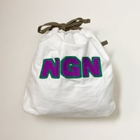 きんちゃく 中　"NGN" 長野 刺繍