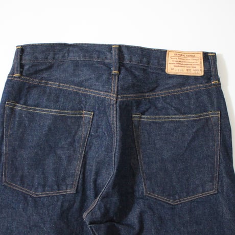 Lot.110A / Plain Denim / Button fly Jeans Line 1 Straight
