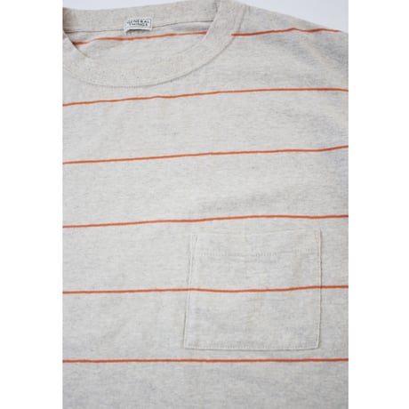 Original Heather Stripe S/S Tee / オリジナル"杢"ボーダー Tシャツ