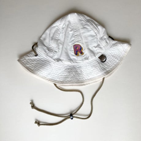 WHITE HAT / ホワイトハット <"S"/"R"/"T"刺繍>