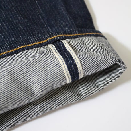 Lot.110A / Plain Denim / Button fly Jeans Line 1 Straight