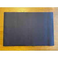 大人用　大型　下敷　約600㎜×約400㎜　濃紺色