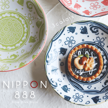 NIPPON888（ニッポン チャチャチャ）　和皿（単品）