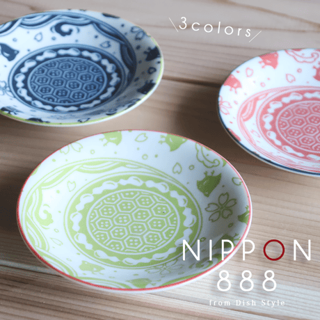 NIPPON888（ニッポンチャチャチャ）　中皿（単品）