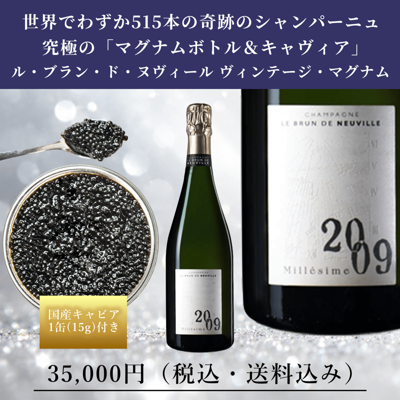 マグナム　ルフレーヴ空き瓶 世界でわずか515本の奇跡のシャンパーニュ 究極の「マグナムボトル