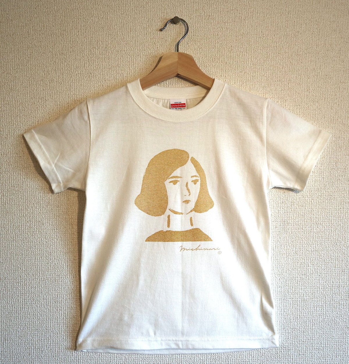 Michinari Tシャツ キッズ用 / オフホワイト