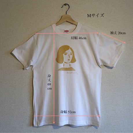 MichinariTシャツ  オフホワイト /  男女兼用