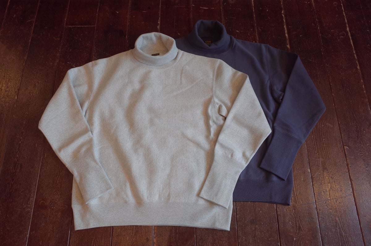 A VONTADE Turtle Neck Sweat L/S ブラック M A VONTADE（ア ボンタージ）/ Turtle Neck Sweat L/S