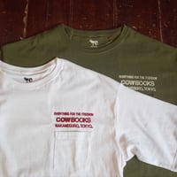 COWBOOKS  Book Vendor Pocket T-shirt