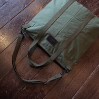 Nigel cabourn  HELMET BAG MIX -COTTON/NYLON WEATHER