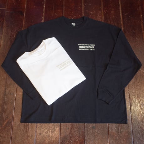 COWBOOKS  BOOK VENDER LONG SLEEVE T-SHIRT