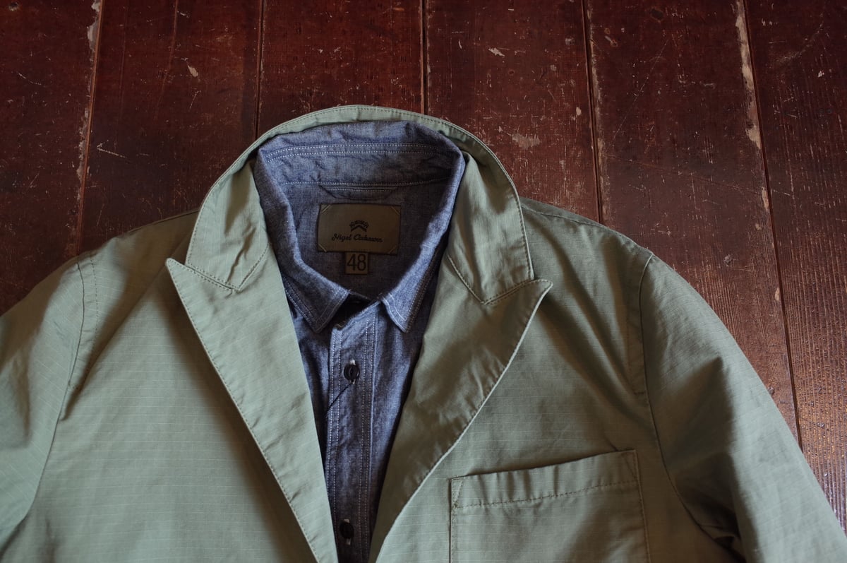 Nigel Cabourn 『 LYBRO 』PEAK BLAZER - COTTON RIP Nigel Cabourn 『 LYBRO 』PEAK BLAZER - COTTON RIP