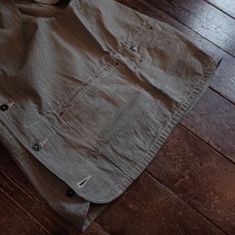 *A VONTADE  Utility Vest / Hickory Hardtwist Chambray